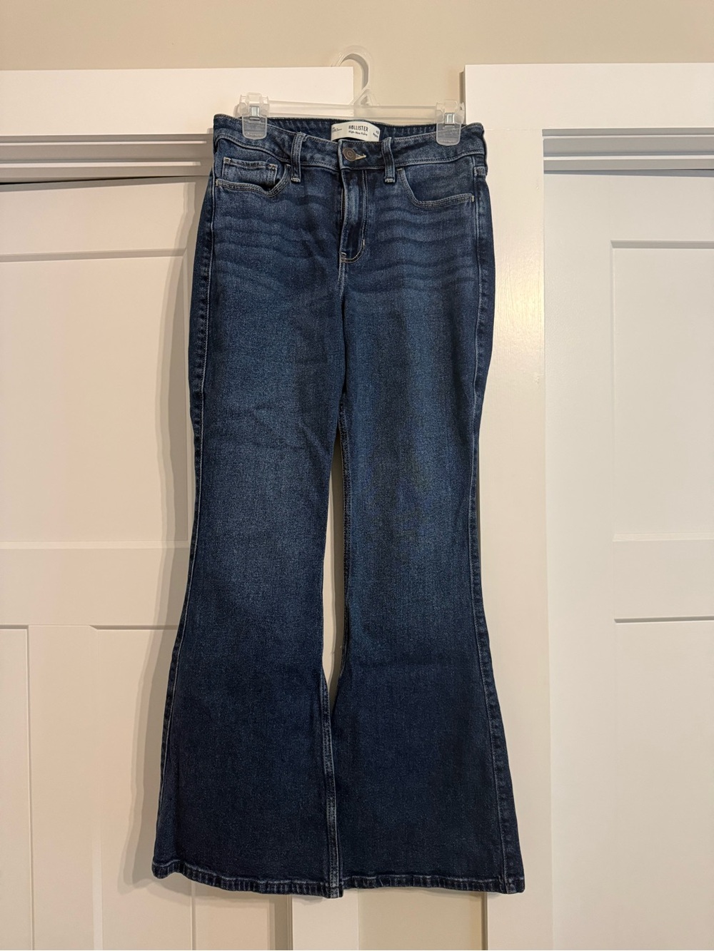 Hollister Dark Indigo Flare Jeans